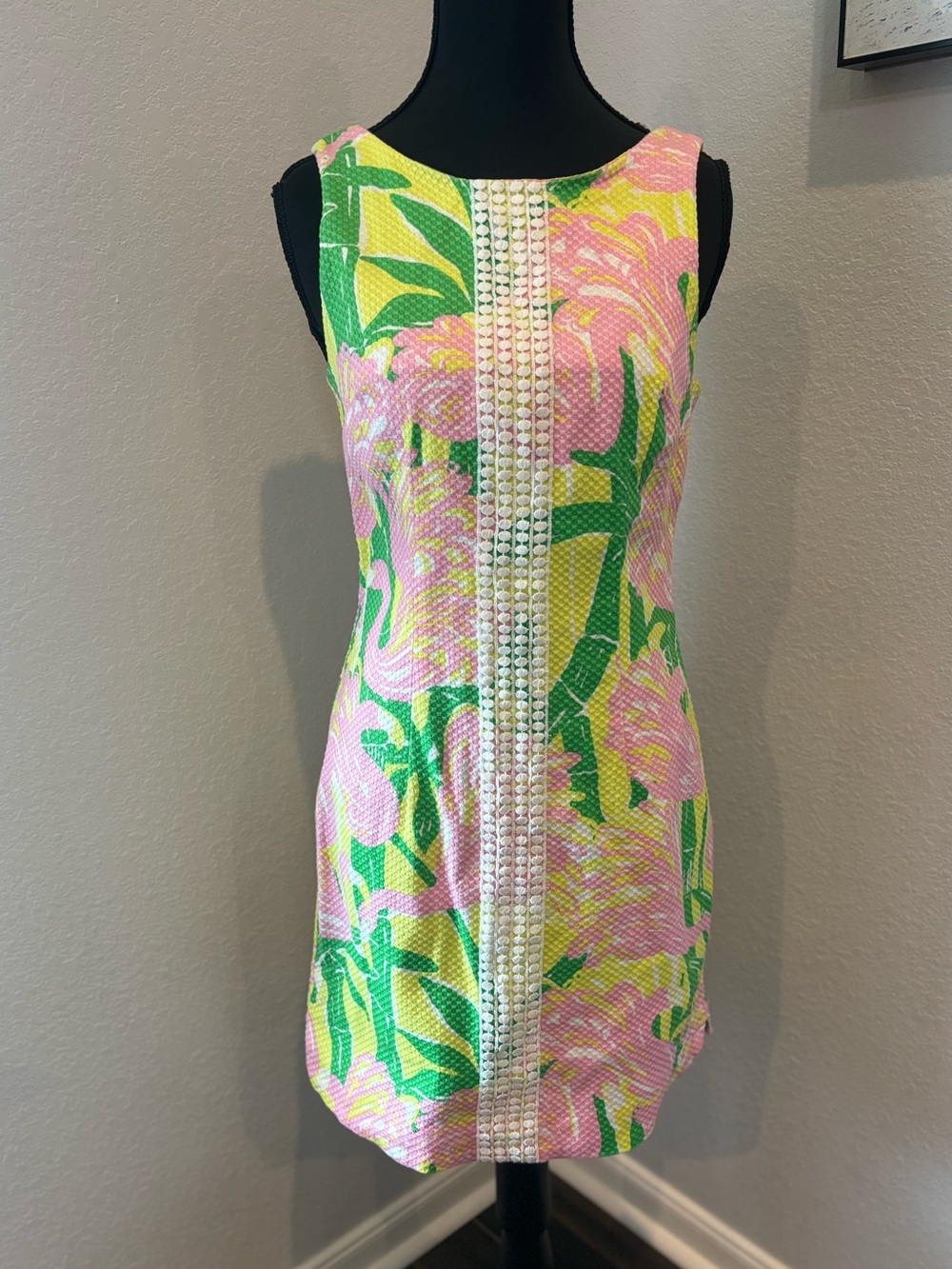Lilly Pulitzer for Target Tropical Flamingo Dress (Size 4)